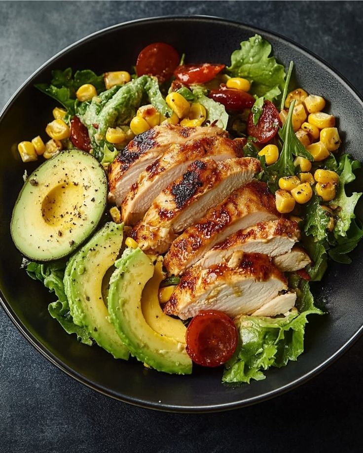 Bowl Gà Nướng Bơ