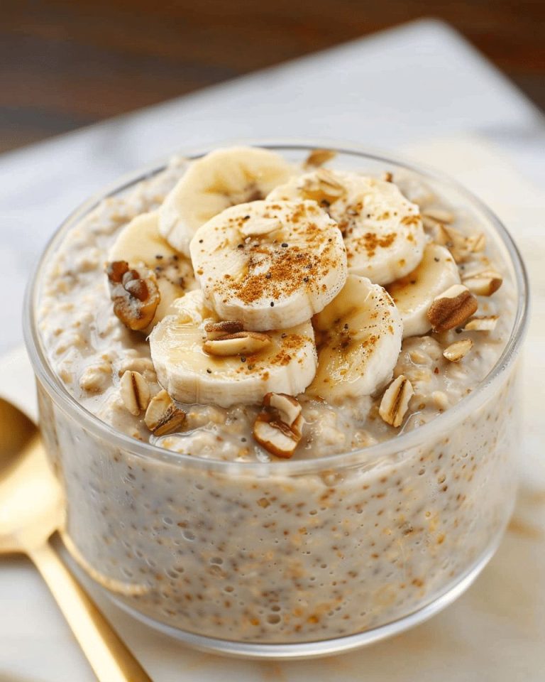 Yến Mạch Chuối Óc Chó Qua Đêm